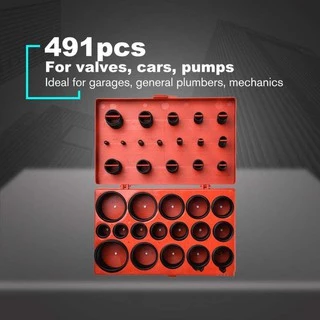 ยางโอริง O-Ring 419pcs 32ขนาด O-Ring Assortment Nitrile Rubber พร้อมส่ง ราคาถูกที่สุด (กล่องแดง)
