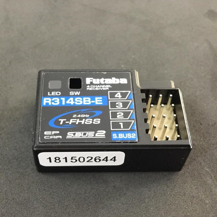 FUTABA R314SB-E RECEIVER รีซีฟเวอร์ระบบเทเลเมทรี T-FHSS สายอากาศออนบอร์ด