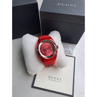 🦋สินค้าพร้อมส่ง🦋  New🍥 Gucci Sync Watch 45mm. สาย rubber หล่อมากก ✨✨ สวย หรู ราคาดีมากก