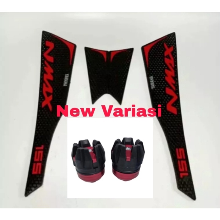 (PACKAGE) เก่า Nmax Tankpad วัสดุยาง Plus Jalu As Deckpad Old Nmax/Tankpad Nmax วัสดุยางเก่า Deckpad