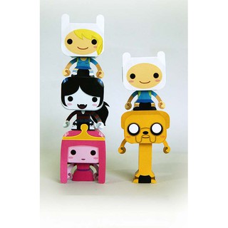 โมเดลกระดาษ น่ารักครบทีม adventure time