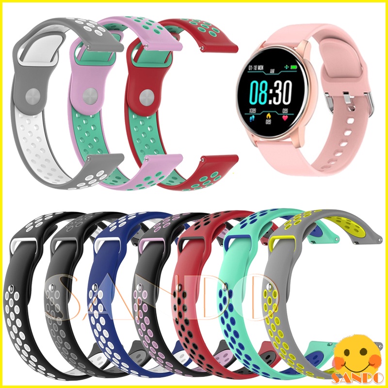 Aolon ZL01/Aolon ZL02D สมาร์ทวอทช์สายซิลิโคนอ่อนนุ่ม smartwatch สายรัดทดแทนสายรัดข้อมือกีฬาสายรัดอุป