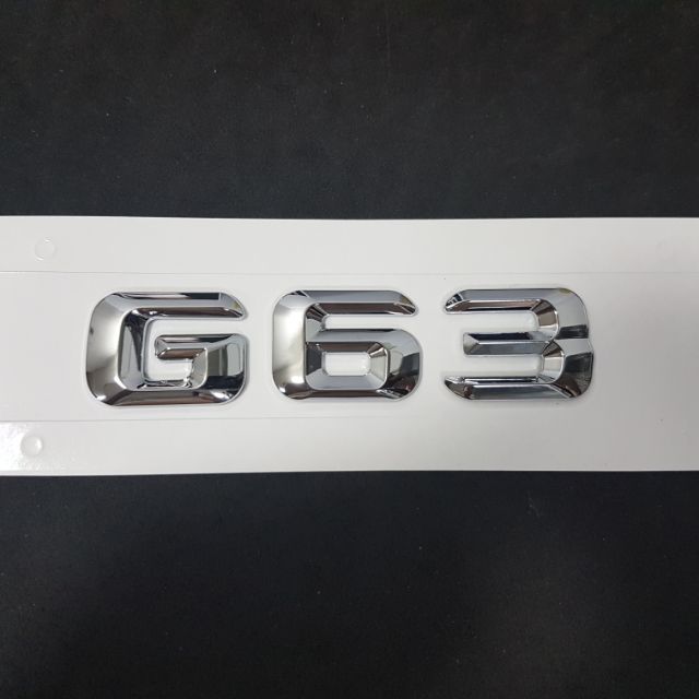 Mercedes Benz G 63 amg โลโก้อักษร