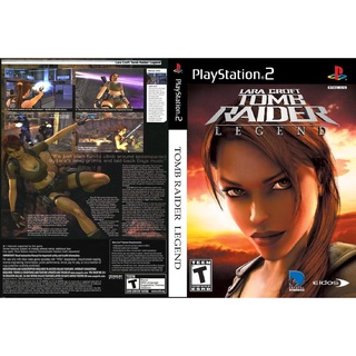 แผ่นเกมส์ PS2 Lara Croft Tomb Raider Legend    คุณภาพ ส่งไว (DVD)