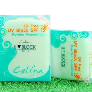 แป้งผสมรองพื้น Celina UV Block SPF 15 แบบรีฟิว