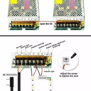 (ส่งจากกรุงเทพ)สวิตช์ไฟ หม้อแปลงไฟฟ้า SWITCHING POWER SUPPLY 12V สวิทช์ไฟ 24V สวิทชิ่ง หม้อแปลงไฟฟ้า 5A/10A/30A สวิชชิ่ง