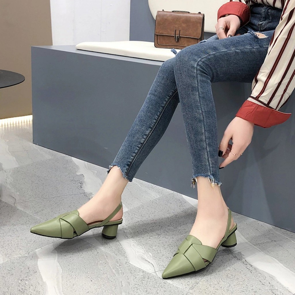 Saffron Women Low Heels (พลัสไซส์ 35-42)