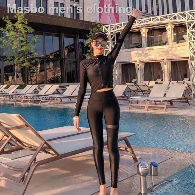 จัดส่งที่รวดเร็ว✽❐กดแชทรับโค้ดส่วนลด15% ชุดว่ายน้ำ​ กางเกงแถบซีทรู เซ็ท​ 4 ชิ้น​ US Ronnie ​ สีดำ​ เ