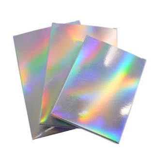 กล่องของขวัญ กล่องใส่ของสีเงิน Silver holographic Paper Box For Packaging Boxes Gift Party Box