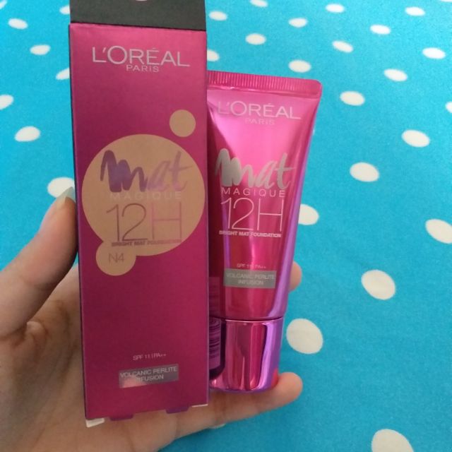 รองพื้น l'oreal matte