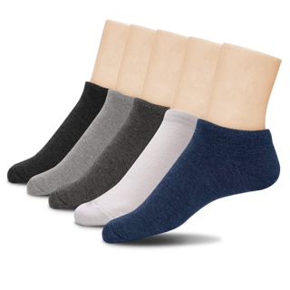 isocks  ถุงเท้า ข้อสั้น ” ผ้าเกรด A ” พอดีตาตุ่ม ผ้านิ่มมาก iSocks ใหม่ สีกรมท่า