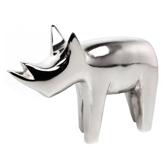 Other home accessories DECORATE RHINO SILVER HLS Home decoration Home &amp; Furniture อุปกรณ์ตกแต่งบ้านอื่นๆ ของตกแต่ง HOME