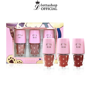 HF5055 Sivanna Colors Super-Smooth Velvet Liquid Lip Set ซีเวียน่า ลิป เซทอุ้งเท้าเหมี่ยว