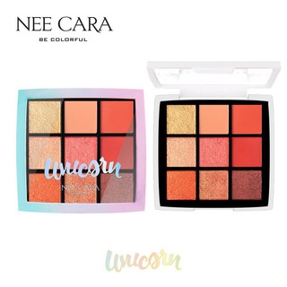 อายแชโดว์ NEE CARA 9 COLORS EYESHADOW PALLETTE #N669