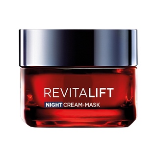 LOREAL Revitalift Triple Action Night Cream Mask 50ml ลอรีอัล ปารีส รีไวทัลลิฟท์ แอนตี้-เอจจิ้ง ไนท์ครีม