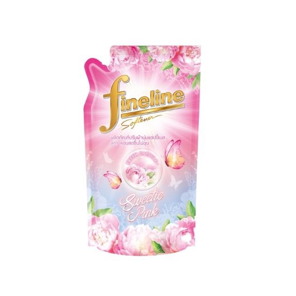 [Gift] ไฟน์ไลน์ปรับผ้านุ่มแฮปปี้เนส สูตรหอมสดชื่นไม่ฉุน กลิ่น Sweetie Pink 450 มล. (สินค้าเพื่อสมนาคุณงดจำหน่าย)