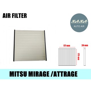 กรองแอร์ MITSU MIRAGE/ATTRAG ,กรองอากาศ,FILLTER,ฟิลเตอร์,กรองแอร์รถยนต์