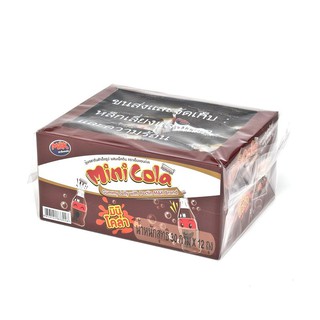 M&amp;K กัมมี่เยลลี่มินิโคล่า 30 ก. 12 ห่อ/กล่อง M&amp;K Gummy Mini Cola Jelly 30 g. 12 pack / box