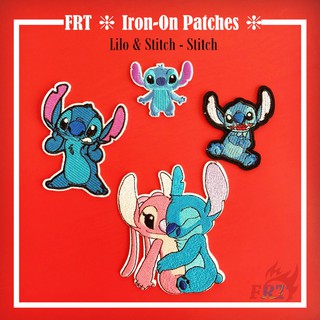 แผ่นแพทช์ lilo &amp; stitch diy อุปกรณ์สําหรับงานหัตถกรรม 1 ชิ้น