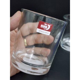 Deli Glassware แก้วน้ำใส แก้วมัค เนื้อหนา สลักลายสวยงาม สำหรับใส่เครื่องดื่มร้อนเย็น ช่วยลดอุณหภูมิขณะถือ 300 ml 73085