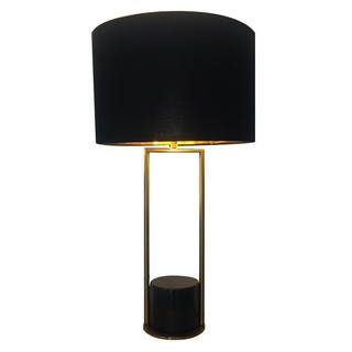 Table lamp TABLE LAMP CARINI MT5177BK CLASSIC BLACK/GOLD The lamp Light bulb โคมไฟตั้งโต๊ะ ไฟตั้งโต๊ะ CARINI CLASSIC MT5