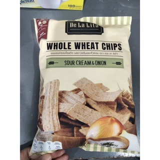 De La Lita Whole Wheat Chips Sour Cream 70g ราคาพิเศษ
