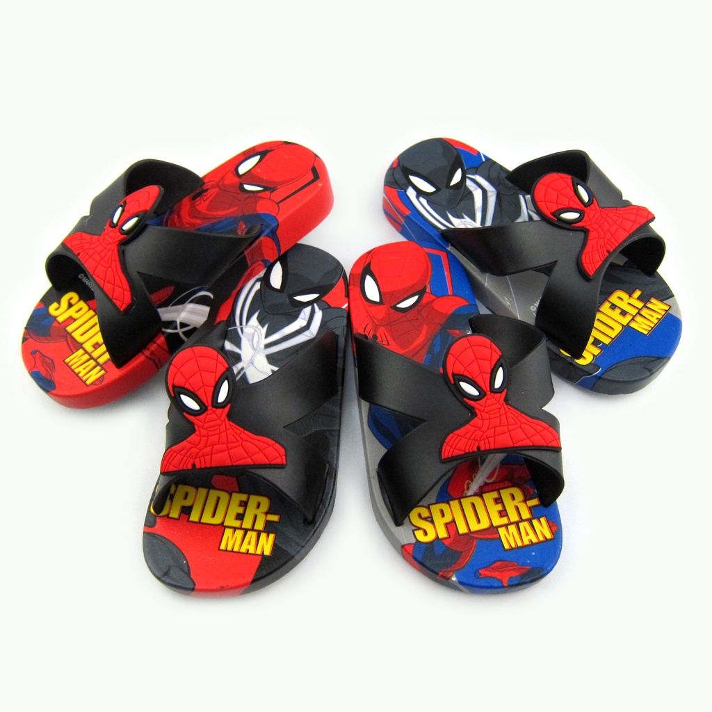 Kenta รองเท้าแตะสวม Airblow เด็กผู้ชายลายSpiderman ขนาด25-29 รุ่นSD501-2