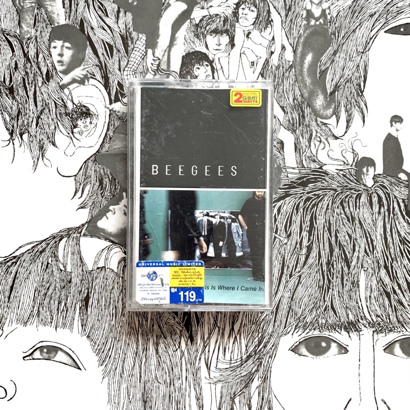 Tape Cassette เทปเพลง Bee Gees – This Is Where I Came In (2001) Pop Rock