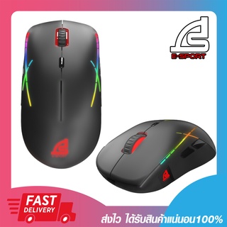 เม้าไม่มีสาย เม้าไร้สาย เมาส์เกมมิ่งไร้สาย Signo Gaming Mouse Wireless Macro Warrox WG-901 รับประกัน 2 ปี