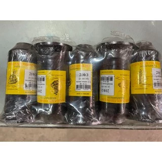 ด้ายไนล่อน ด้ายสานแห หลอดปากแตร เบอร์ 3, 4, 6, 9 รุ่น 210 น้ำหนัก 100 กรัม ตราเรือใบ สีดำ