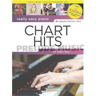 (โค้ดINCSM2Lลด70฿) REALLY EASY PIANO: CHART HITS AUTUMN/WINTER 2017: EASY PIANO(AM1013210)(Pop)