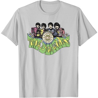 เสื้อยืดโอเวอร์ไซส์เสื้อยืด พิมพ์ลาย The Beatles Lonely Hearts Club 2 สําหรับผู้ใหญ่S-3XL