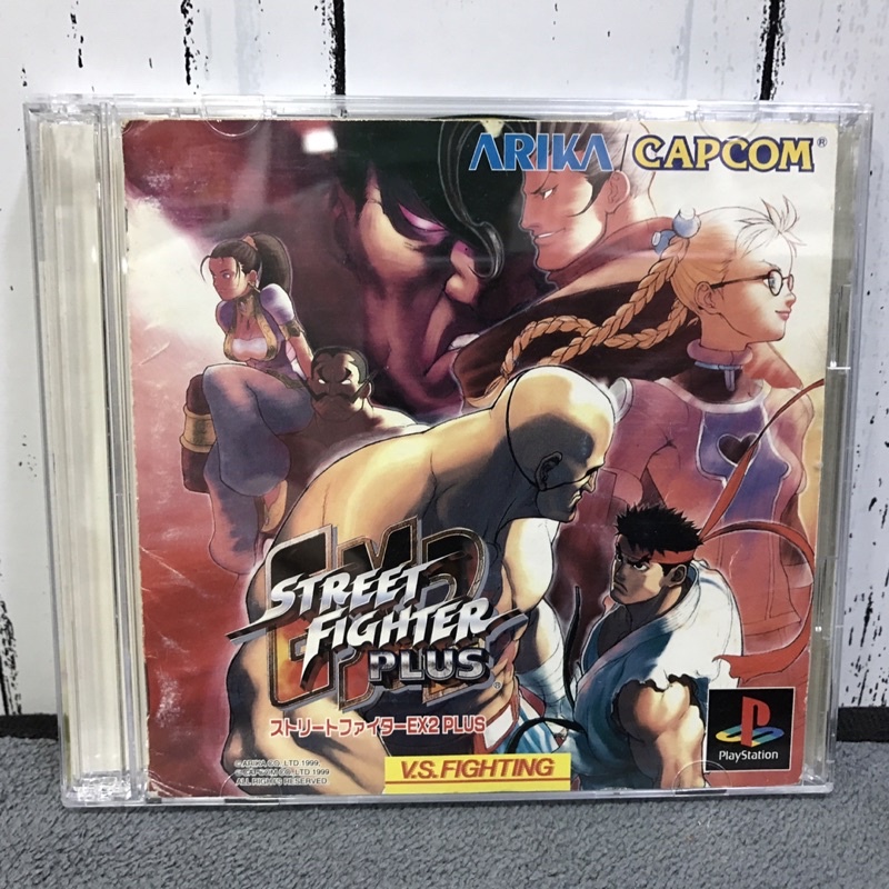 แผ่นแท้ [PS1] Street Fighter EX2 Plus (Japan) (SLPS-02508) SF EX 2