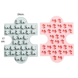 Silicone mold connector พิมพ์ซิลิโคน ทำขนม โมล์สบู่ ลายจิ๊กซอว์