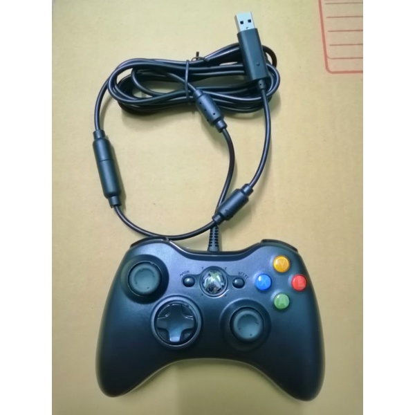 จอยxbox360.จอยสาย​ ถอดข้อต่อได้ตรง​ตรงรูป​(ไม่มีคู่มือเเละเเผ่นไดรเวอร์)​ พร้อมส่ง
