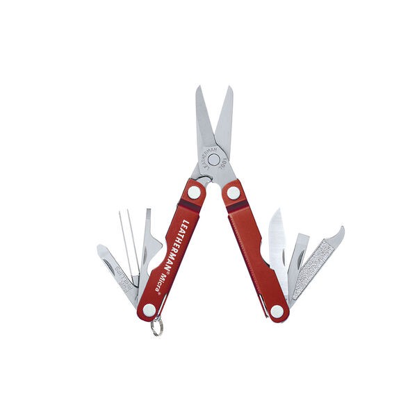 LEATHERMAN MICRA RED ALUMINUM PEG เครื่องมือเอนกประสงค์