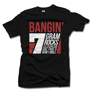 เสื้อผ้าผชเสื้อยืดลําลอง แขนสั้น พิมพ์ลาย Banging 7 Grrocks แฟชั่นสําหรับผู้ชายS-5XL