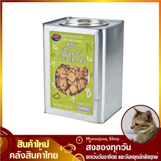 ขนมปิ๊บ ขนมปังกรอบรูปเอบีซี 1200 กรัม ABC Shaped Crakers M&amp;K เอ็มแอนด์เค ขนมปี๊บ ขนมปิบ ขนมปีบ ขนมปิ้บ ขนมปี้บ