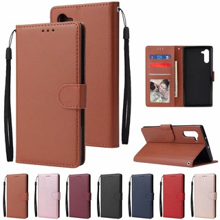 เคส Samsung Galaxy Note 20 ultra Note 10 9 8 5G plus lite เคสโทรศัพท์มือถือ ชนิดหนัง แบบฝาพับ พร้อมช่องใส่บัตร สำหรับ note20 note10 เคสซัมซุง note9 note8 เคสSamsung samsungnote note10lite note10plus note20ultra