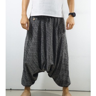 Thai cotton pants กางเกงม้งขายาว