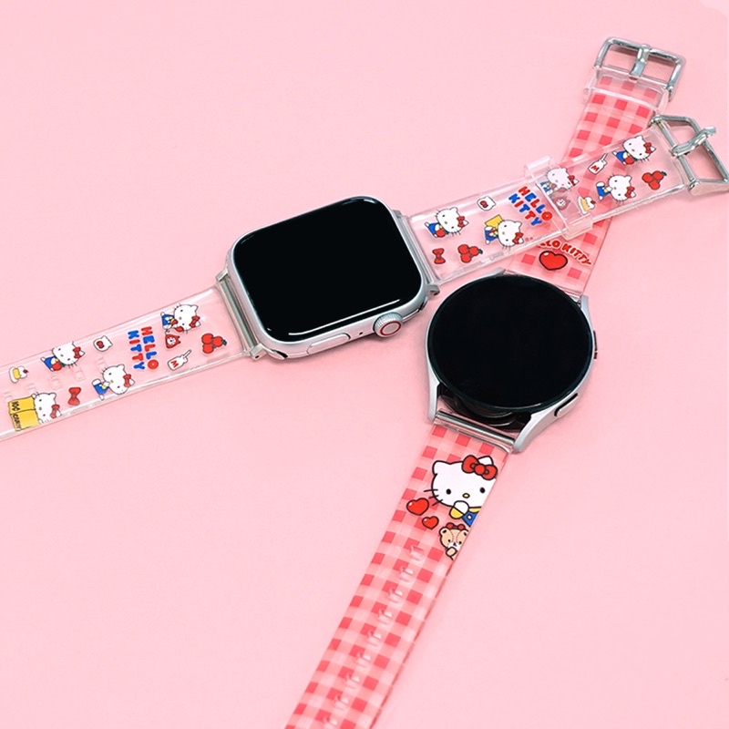 🌈 PreOrder ❤️ Sanrio Hello Kitty / My Melody / Little Twin Stars For Apple Watch Strap สายนาฬิกา ลิขสิทธิ์แท้