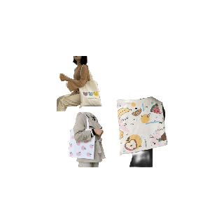 โปรโมชั่น : กระเป๋าผ้า mixed fruit  cute pet มี 11 ลาย