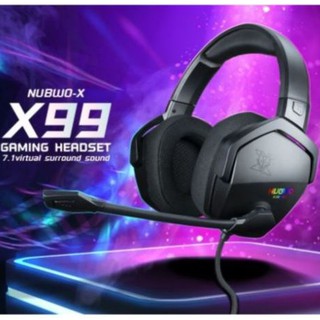 Nubwo X99 X-Series หูฟังเกมมิ่ง Gaming headset สาย USB Virtual Surround 7.1 ประกัน 2 ปี