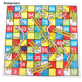 [Asegreen] บันไดงู ของเล่นเสริมการศึกษา สําหรับเด็ก ครอบครัว