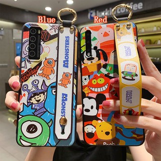 University monster Huawei P30 lite P20 P40 Pro Mate20 Nova 7i 5T  กรณีโทรศัพท์มือถือ Cartoon soft case กรณีป้องกัน