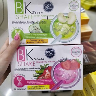 BK seven shake Green Apple Flavour น้ำชงบีเค กลิ่นผลไม้ (มี 2 รสชาต)