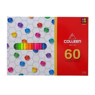 ราคาสีไม้คอลลีน Colleen 60แท่ง 60สี#775(แท่งเหลี่ยม) หัวเดียว