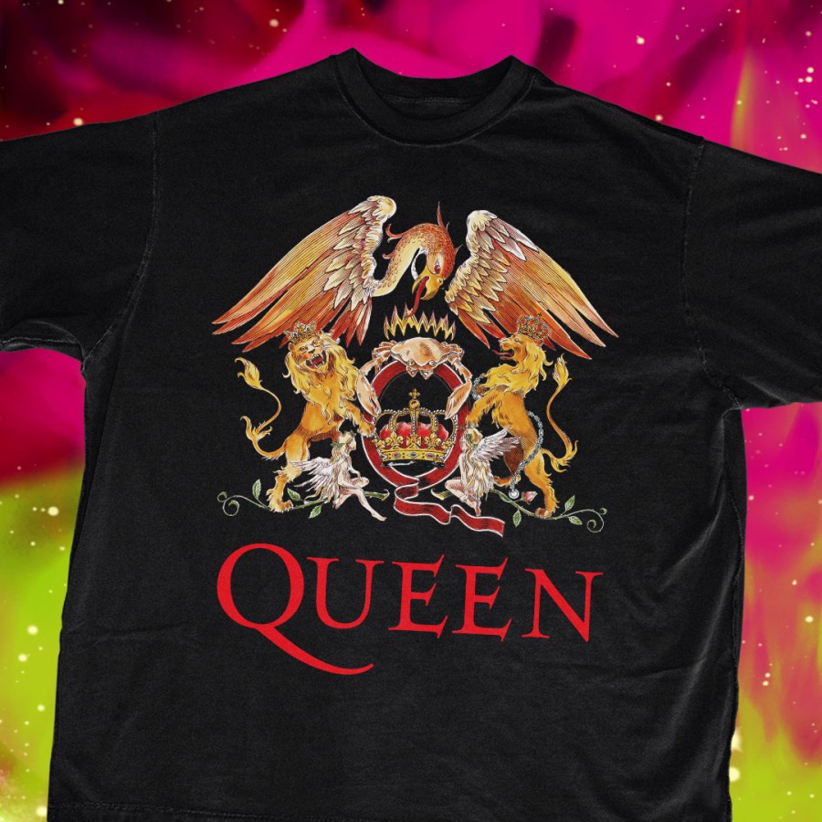 เสื้อยืด QUEEN BAND QUEEN BAND LOGO