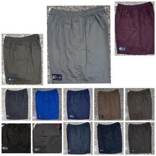 กางเกงขาสั้นก้างปลาพื้น ตัวสั้น/เอวใหญ่(บอลXL)