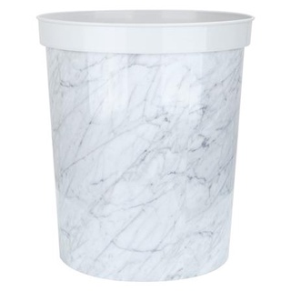 ถังขยะ ถังขยะกลม ACCO SNOW MARBLE ขนาด 9L ลายหินอ่อน